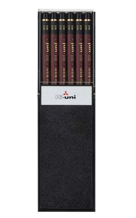 三菱 鉛筆 ハイユニ 4H ダース 三菱鉛筆 4902778972939（10セット）