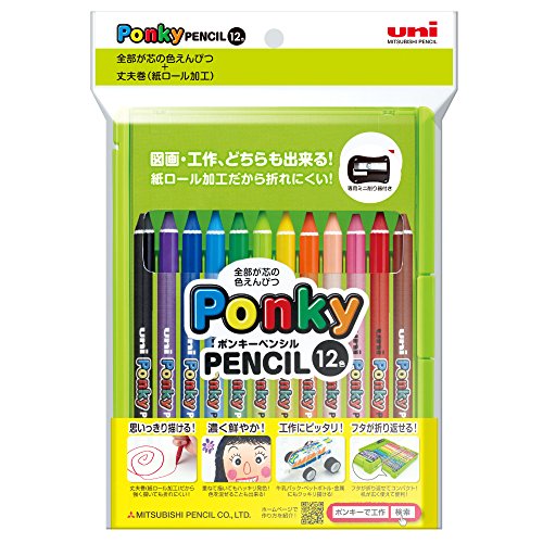 ポンキー K800PK12CLT 20482 三菱鉛筆 4902778169797（10セット）