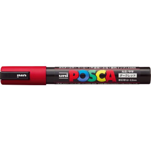ミツビシ 三菱鉛筆 Uni ポスカＰＣ－５Ｍダークレッド１４ PC5M.14　4902778208199