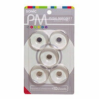 Magnete a spinta mg-793-t trasparente φ Sonic 4970116031679 (10 set)