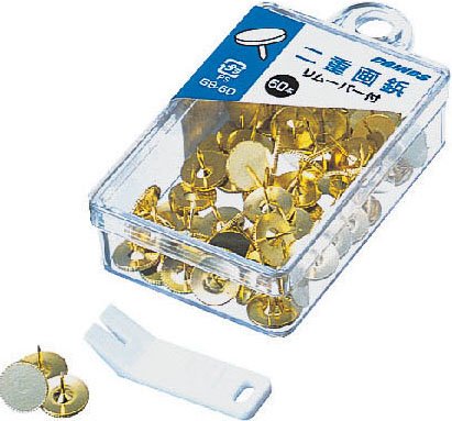 Crinos double pushpin 60P Japanese Crinos 4997962200059 (set 10)