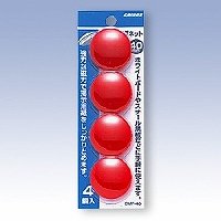 カラーマグネット 丸型 CMP-40-R 日本クリノス 4997962202145（10セット）