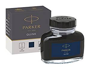 Parker PARKER flaskeblæk blå BK 19 50378 3501179503783 (10 sæt)