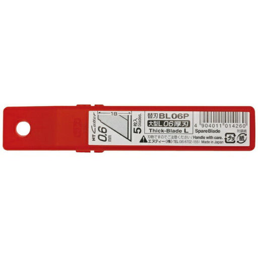 NT Lama di ricambio grande L06 lama spessa 5 mm BL06P 4904011014260 (20 set)