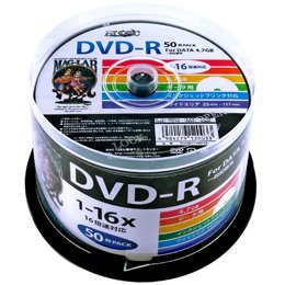 HIDISC DVD-R HDDR47JNP50 Magnetic Research Institute 4984279120033 (10 Sätze)