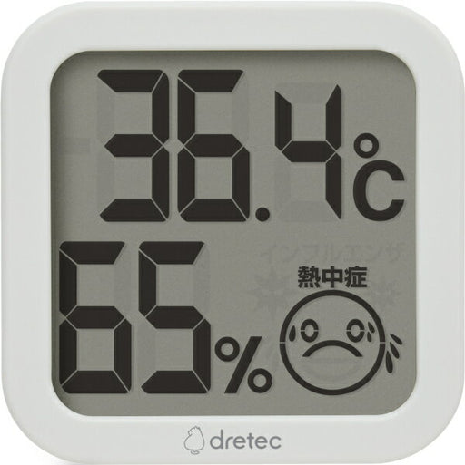 Doritec digitalt termohygrometer hvid O-421WT 4536117040777