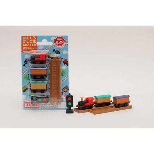Iwako Blister Set Locomotiva Gomma Iwako 4991685180025 (10 set)