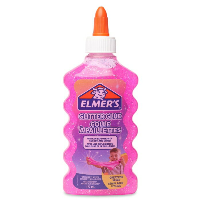 Elmer's Glitter Lim Pink 2090855 4895151531796