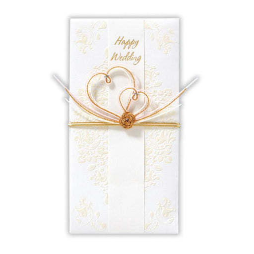 Japan Hallmark Geschenktüte Kotobuki Slim Heart Weiß 3 820220 4961099820220 (6 Sets)