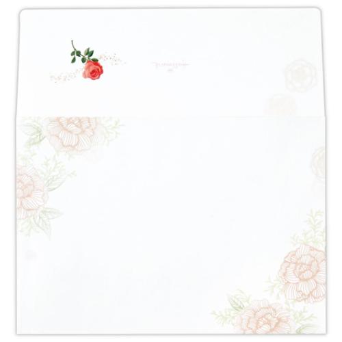 Japon Hallmark Pad Enveloppe LS Rosy Fu 823603 4961099823603 (Ensemble de 6)