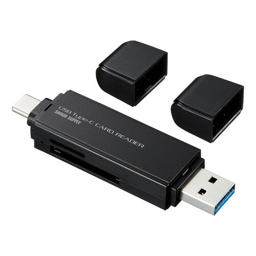 サンワサプライ ＵＳＢＴＹＰＥＣカードリーダー ADR-3TCMS6BK　4969887539682