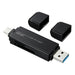 サンワサプライ ＵＳＢＴＹＰＥＣカードリーダー ADR-3TCMS6BK　4969887539682