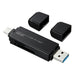 サンワサプライ ＵＳＢＴＹＰＥＣカードリーダー ADR-3TCMS6BK　4969887539682（10セット）