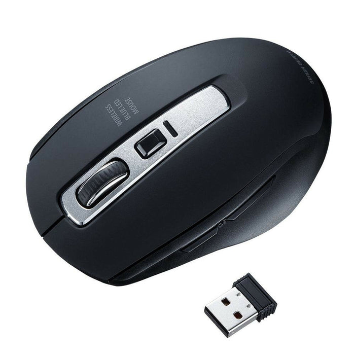サンワサプライ　ワイヤレスブルーＬＥＤマウスMA-WBL161BK4969887696781（10セット）