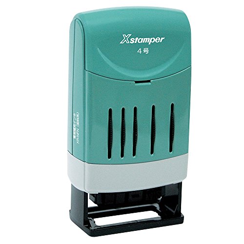 X stamper rotationsdato stempel nr. 4 XNDB-4/H-K Shachihata 4974052680045 (10 sæt)