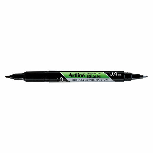 Shachihata Art Line Twin Fine Point K-041T Schwarz 4974052691041 (10 Sets)