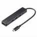 サンワサプライ ＨＤＭＩポート付ＴＹＰＥ－Ｃハブ USB-5TCH15BK 4969887783573