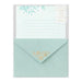Midori Letter Set 515 foil stamped envelopes 86515006 4902805865159 (5 sets)