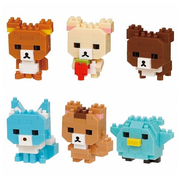 Kawada NBMC_36 Nanobloco Mini Nano Rilakkuma vol.2 4972825223758