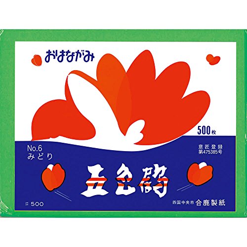 Kertas Ashika Ohanagami 500 helai Midori (10 set)