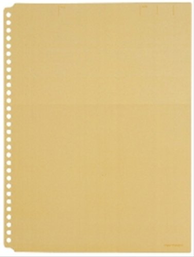 King Jim Half Pocket Thick Mouth A4S Yellow 108HP Keys (10 Sets)