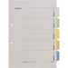 Indeks Warna King Jim 907G A4S 2 lubang (10 set)