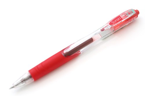 ゼブラ スラリ０．５ｍｍ 赤（10セット）