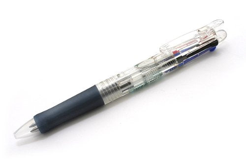 ゼブラ クリップオンＧ３色ボールペン 透明軸（10セット）