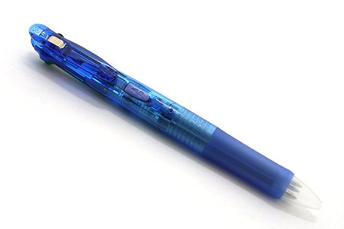 ゼブラ クリップオンG4C?4色黒 赤 青 緑ボールペン 青?B4A3-BL（10セット）