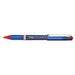 ぺんてる Pentel ゲルインキボールペン エナージェル ユーロ 0.5mm ブルー軸 赤インキ BLN25-B（10セット）
