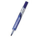 ぺんてる Pentel ホワイトボードマーカー ノックル 丸芯 細字 青インキ EMWLS-C（10セット）