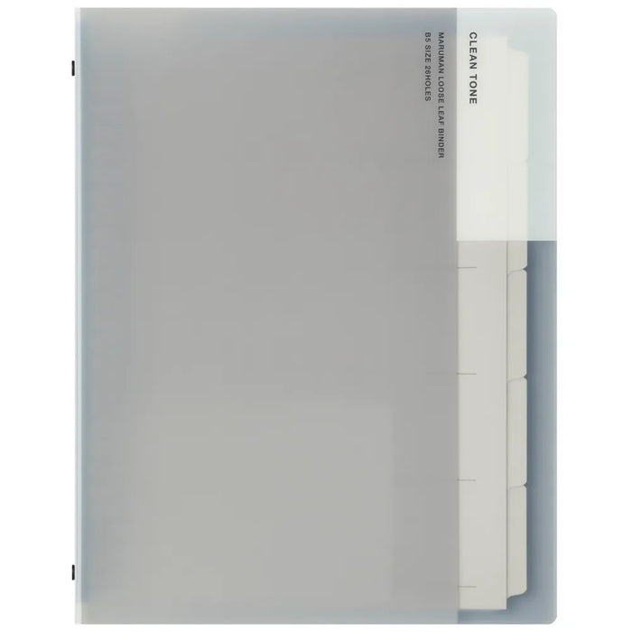 Raccoglitore Maruman_B5 Clean Tone Wide Grey F312-11/4979093312115