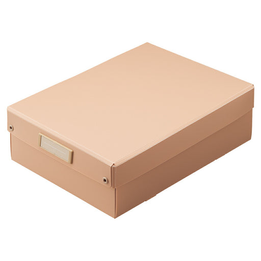 リヒト_Ｒｏｏｍｙ　折りたたみボックス　浅型　Ａ４A-795-12ピンク/4903419848354