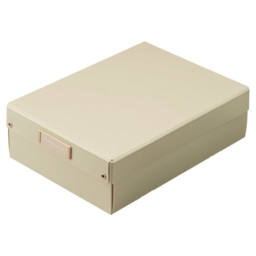 リヒト_Ｒｏｏｍｙ　折りたたみボックス　浅型　Ａ４A-795-16ベージュ/4903419848361