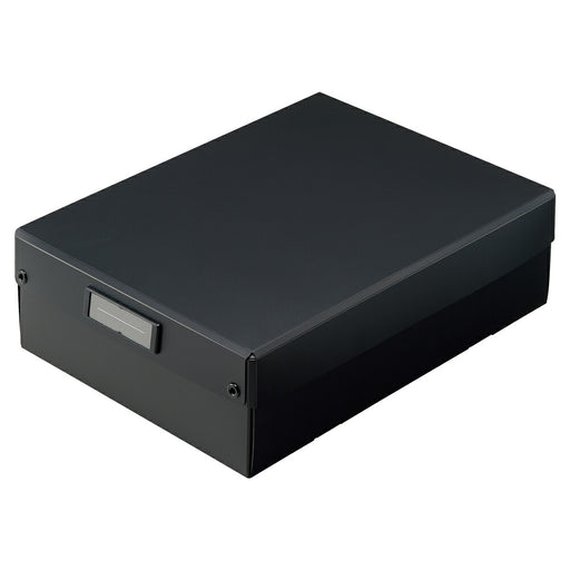 リヒト_Ｒｏｏｍｙ　折りたたみボックス　浅型　Ａ４A-795-24ブラック/4903419848378