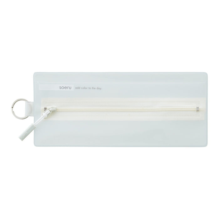 Licht_soeru Estuche con cremallera central Frost Clear A-8102-1/4903419361020