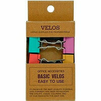 Velos Double Clip Nuevo paquete pequeño DF-3P Pastel MIX (10 juegos)