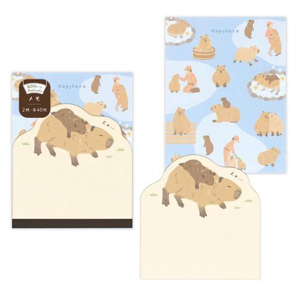NB/5422201_Memo Zoom in Animal Capybara/4905260794019 (5 ชุด)