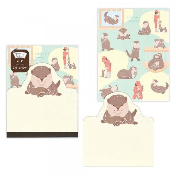 NB/5422208_Memo Zoom in Animal นากเล็บเล็ก/4905260794088 (5 ชุด)