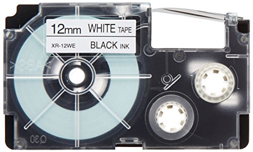 カシオ ラベルライター ネームランド テープ 12mm XR-12WE-5P-E 白5本（10セット）