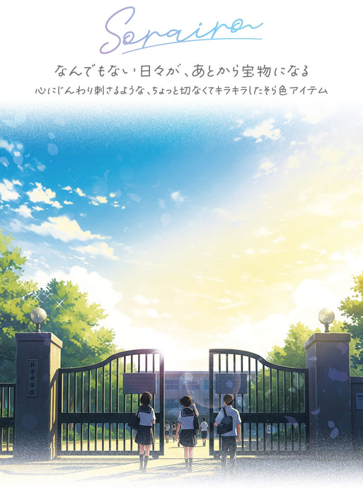 [Yu-Packet available/up to 30 pieces] Kyoei Plastics/SO-B5-02_Sorairo Shijiki B5 size [Good morning sky blue]/4963346126598