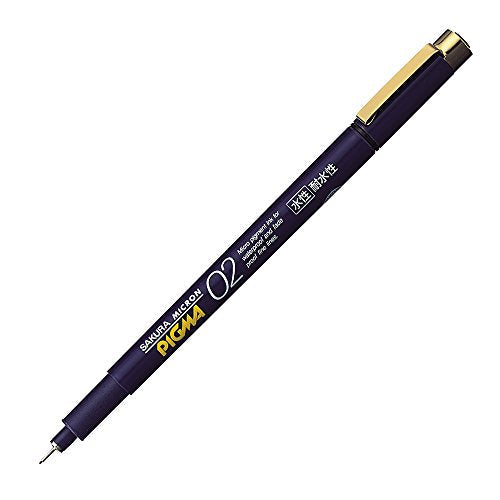 サクラクレパス 水性マーカー ピグマ 0.2mm ESDK02#49 くろ（10セット）