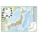 Devika Erasable Japan Map 073101 (10 sæt)