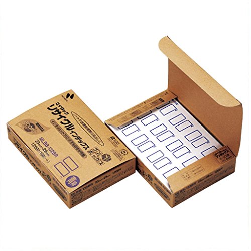ニチバン マイタック リサイクルインデックス 中 MLBB-132BR 100シート 青（10セット）