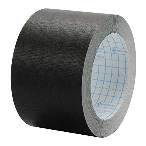 ニチバン 再生紙 製本テープ 50mm 黒 BK-506 ニチバン 4987167002237（10セット）