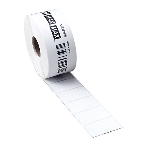 Thermopapieretikett für MAX Etikettendrucker LP-S4028 MAX 4902870709105 (10 Sets)