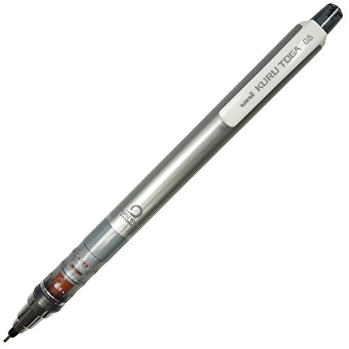 クルトガ スタンダードモデル M5‐450 1P シルバー 26(1本入) 三菱鉛筆 4902778028186（10セット）