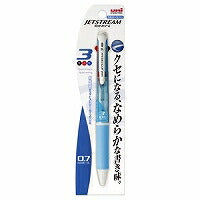 uni 3色ボールペン ジェットストリーム 0.7 黒赤青 SXE3400071P.8(1本入) 三菱鉛筆 4902778025437（10セット）