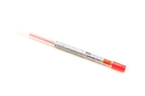 uni ゲルインクボールペン スタイルフィット リフィル 0.28 レッド 三菱鉛筆 4902778092927（10セット）