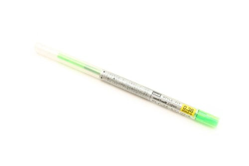 Uni Gel Ink Bolígrafo Estilo Fit Recambio 0,38 Verde Lima Mitsubishi Pencil 4902778093030 (Juego de 10)